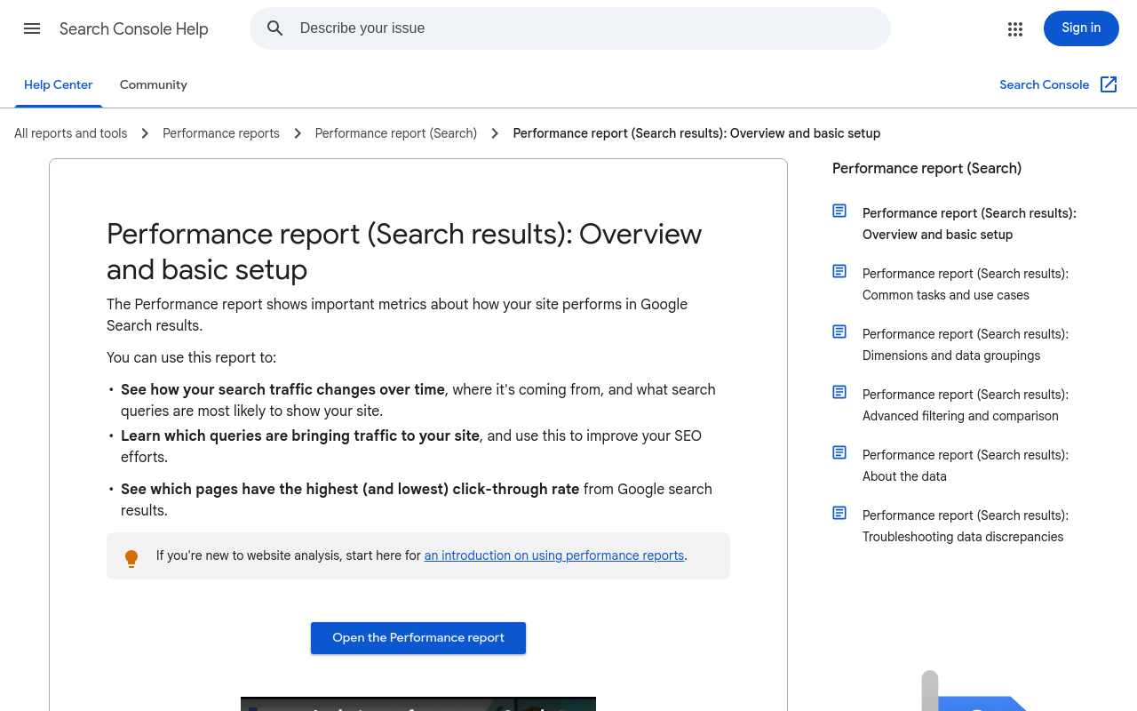 Google Search Console (support.google.com)