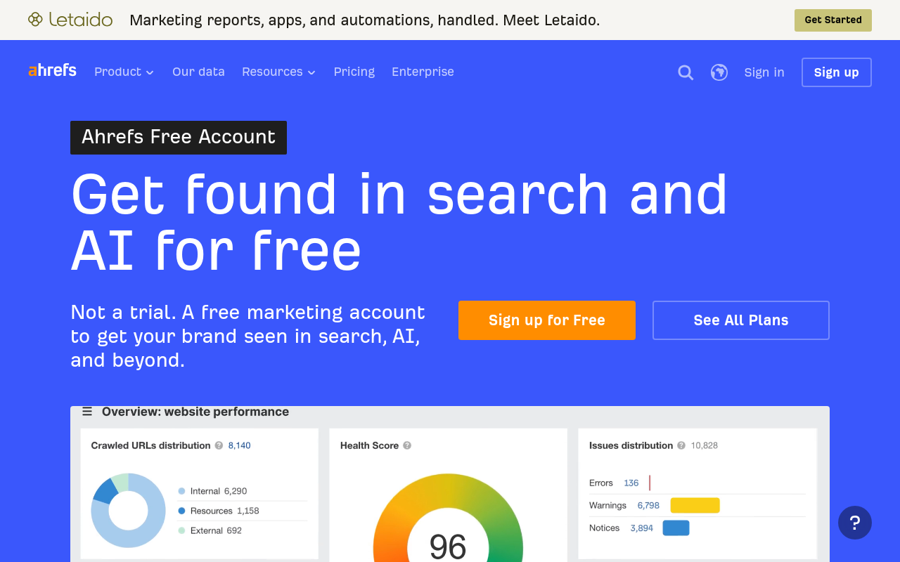 Ahrefs Free (ahrefs.com)