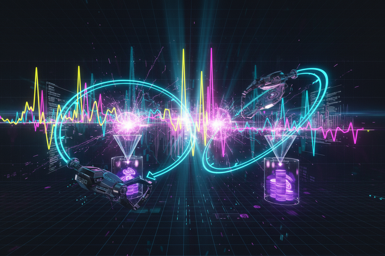 Bots Harvesting Polymarket Friction: Automated Loops in Probability Markets