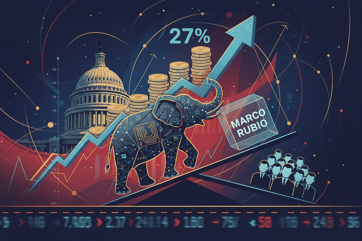 Marco Rubio 2028 Republican Nomination Polymarket Odds Hit 27%: What Changed