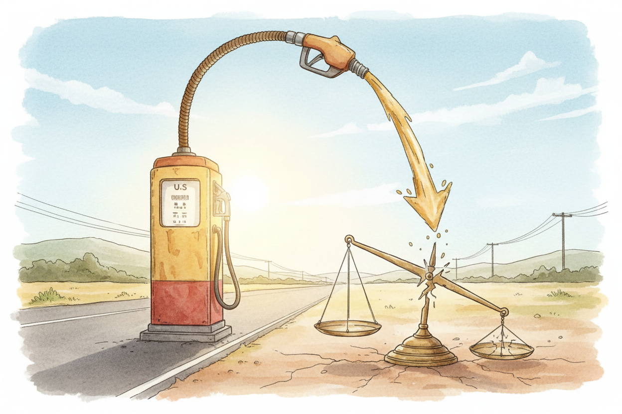 Polymarket Odds Surge: Why US Recession 2026 Probability Hit 36% on Rising Gas Prices