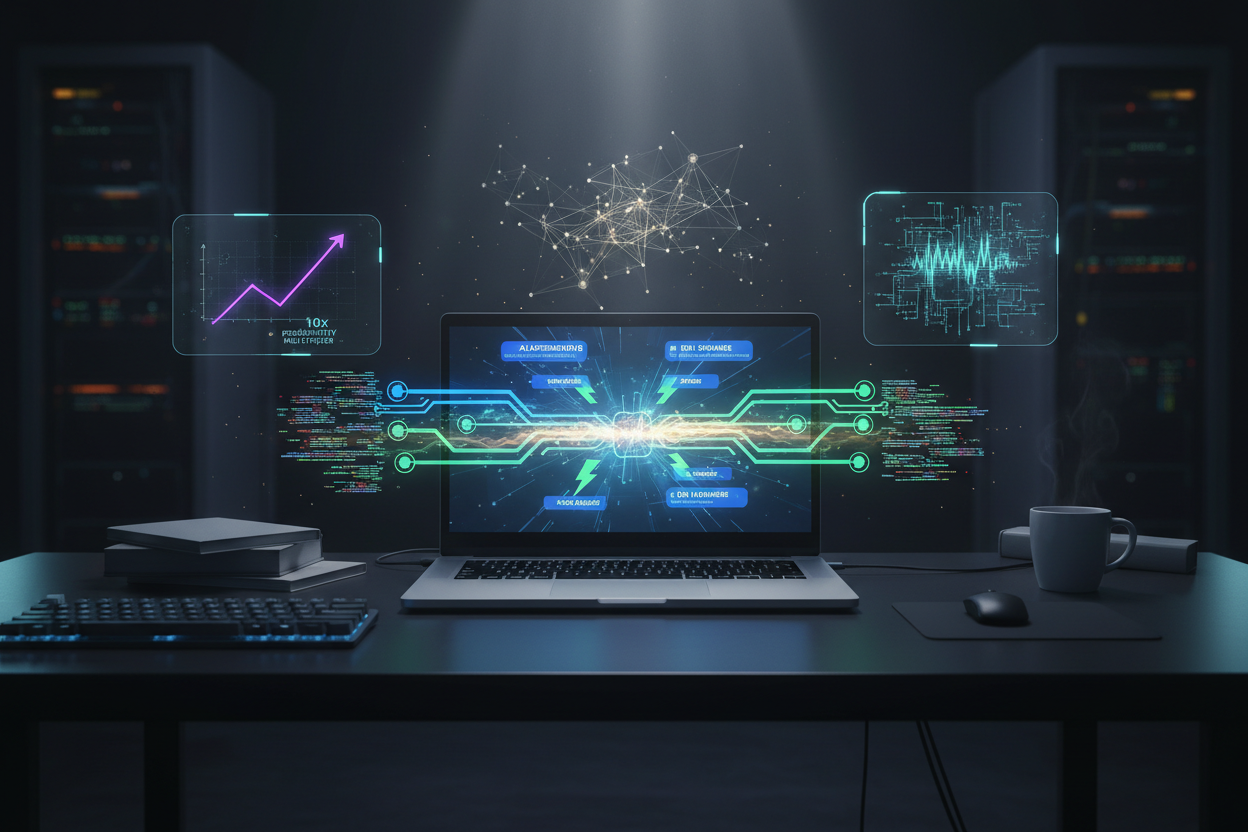 Using AI Automation Like Bardeen and Zapier to 10x Developer Productivity on Side Projects